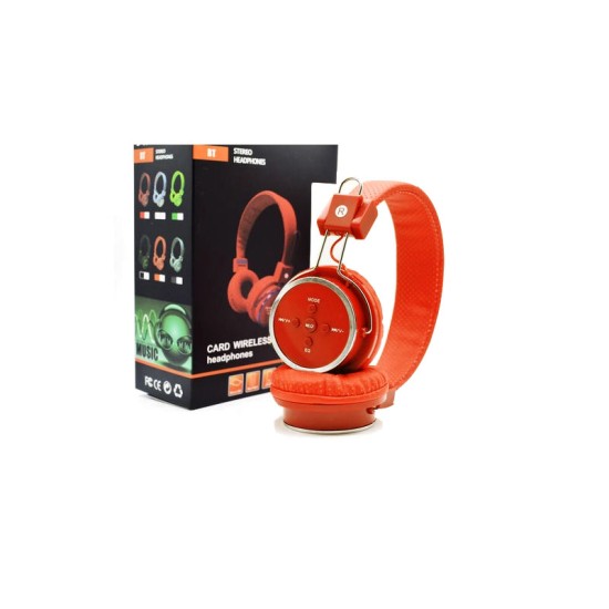 BLUETOOTH HEADPHONE WIRELESS B-05 ORANGE